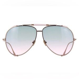 Tom Ford Jack oversized pilot sunglasses super new condition 62mm